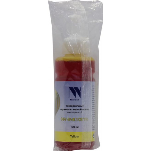 Чернила NV-Print NV-INK100YH Yellow для HP (100мл) Чернила NV-Print NV-INK100YH Yellow для HP (100мл)