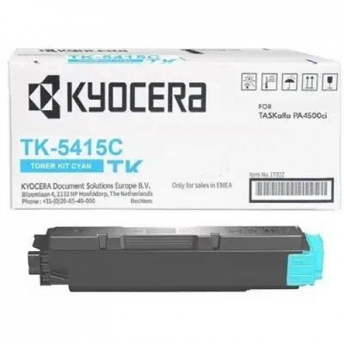 1T02Z7CNL0 Kyocera Тонер-картридж TK-5415C для TASKalfa MA4500ci/<wbr>PA4500ci голубой (13000 стр.) 1T02Z7CNL0 Kyocera Тонер-картридж TK-5415C для TASKalfa MA4500ci/<wbr>PA4500ci голубой (13000 стр.)