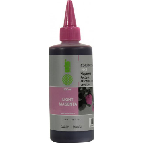 Чернила Cactus CS-EPT6736-250 Light Magenta для Epson L800/<wbr>801 (250мл) Чернила Cactus CS-EPT6736-250 Light Magenta для Epson L800/<wbr>801 (250мл)
