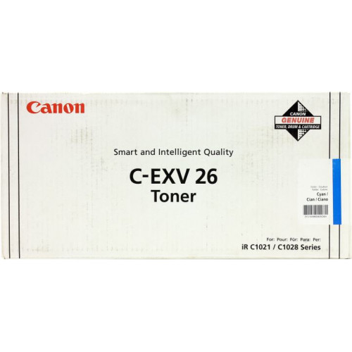 Тонер-картридж Canon C-EXV26 Cyan для iR C1021/<wbr>1028 Тонер-картридж Canon C-EXV26 Cyan для iR C1021/<wbr>1028