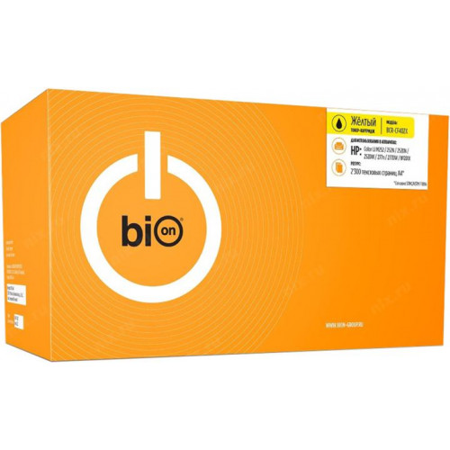 Bion CF402X Картридж HB-CF400X для HP CLJ M252/<wbr>252N/<wbr>252DN/<wbr>252DW/<wbr>277n/<wbr>277DW, №201X (2'300 стр.) Желтый Bion CF402X Картридж HB-CF400X для HP CLJ M252/<wbr>252N/<wbr>252DN/<wbr>252DW/<wbr>277n/<wbr>277DW, №201X (2'300 стр.) Желтый