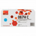 EasyPrint LC-067H C для Canon i-SENSYS LBP631Cw/<wbr>LBP633Cdw/<wbr>MF651Cw/<wbr>MF655Cdw/<wbr>MF657Cdw (2350 стр.) голубой, с чипом