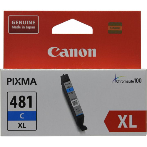 Чернильница Canon CLI-481XLC Cyan для Pixma TR7540/<wbr>TR8540/<wbr>TS6140/<wbr>TS8140/<wbr>TS9140 Чернильница Canon CLI-481XLC Cyan для Pixma TR7540/<wbr>TR8540/<wbr>TS6140/<wbr>TS8140/<wbr>TS9140