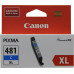 Чернильница Canon CLI-481XLC Cyan для Pixma TR7540/<wbr>TR8540/<wbr>TS6140/<wbr>TS8140/<wbr>TS9140 Чернильница Canon CLI-481XLC Cyan для Pixma TR7540/<wbr>TR8540/<wbr>TS6140/<wbr>TS8140/<wbr>TS9140