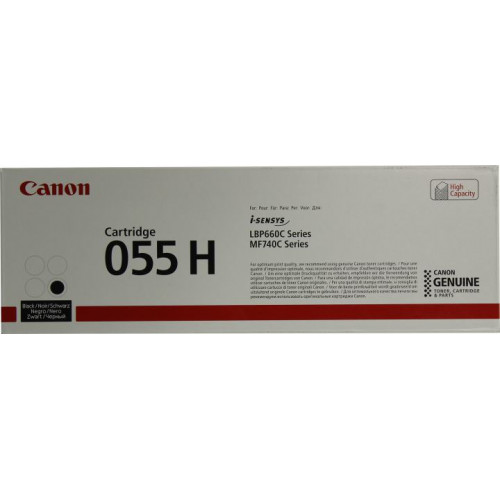 Картридж Canon 055H Black для LBP-660C/<wbr>MF740C серии Картридж Canon 055H Black для LBP-660C/<wbr>MF740C серии