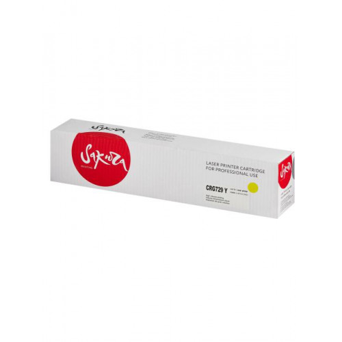 SACRG729Y Картридж SAKURA CRG729Y для CANON LBP 7010C/<wbr>7018C, желтый, 1000 к. SACRG729Y Картридж SAKURA CRG729Y для CANON LBP 7010C/<wbr>7018C, желтый, 1000 к.