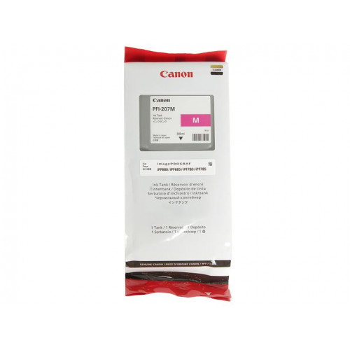 Чернильница Canon PFI-207M Magenta для iPF680/<wbr>685/<wbr>780/<wbr>785 Чернильница Canon PFI-207M Magenta для iPF680/<wbr>685/<wbr>780/<wbr>785