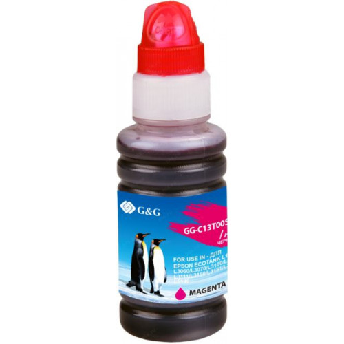 Чернила G&G GG-C13T00S34A Magenta (70мл) для EPS L1110/<wbr>3100/<wbr>3101/<wbr>3110/<wbr>3111/<wbr>3150/<wbr>3151/<wbr>3160/<wbr>5190 Чернила G&G GG-C13T00S34A Magenta (70мл) для EPS L1110/<wbr>3100/<wbr>3101/<wbr>3110/<wbr>3111/<wbr>3150/<wbr>3151/<wbr>3160/<wbr>5190