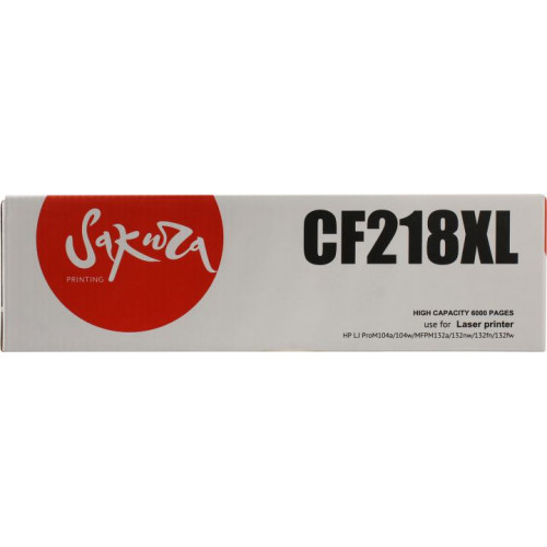 SACF218XL Картридж SAKURA CF218XL для HP, черный, 6000 к. SACF218XL Картридж SAKURA CF218XL для HP, черный, 6000 к.