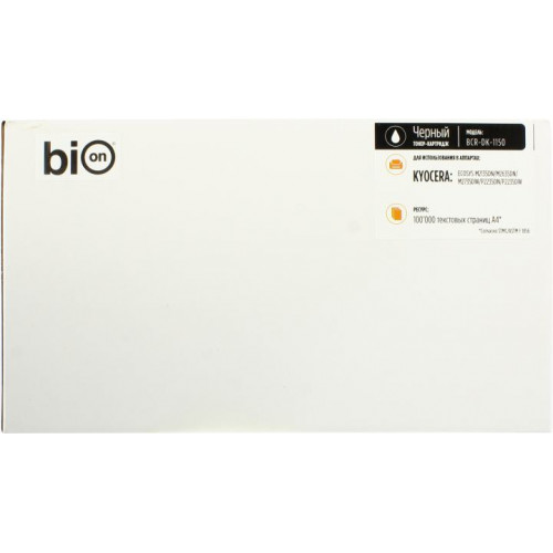 Bion DK-1150 Драм-картридж для Kyocera Ecosys M2040dn/<wbr>M2135dn/<wbr>M2540dn/<wbr>M2540dw/<wbr>M2635dn/<wbr>M2635dw/<wbr>M2640idw/<wbr>M2735dw/<wbr>P2040dn/<wbr> Bion DK-1150 Драм-картридж для Kyocera Ecosys M2040dn/<wbr>M2135dn/<wbr>M2540dn/<wbr>M2540dw/<wbr>M2635dn/<wbr>M2635dw/<wbr>M2640idw/<wbr>M2735dw/<wbr>P2040dn/<wbr>