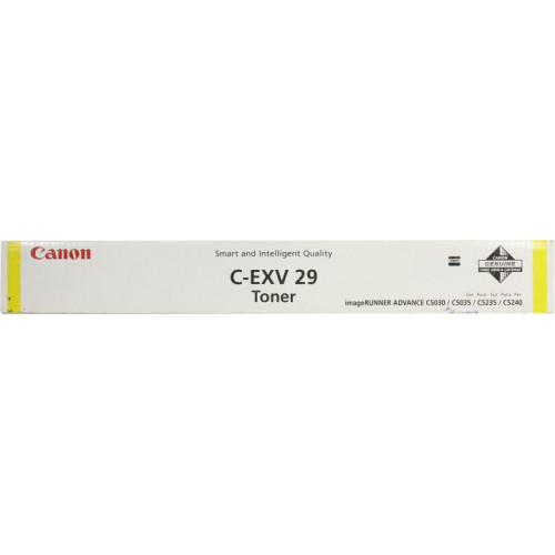 Тонер Canon C-EXV29 Yellow для iR ADVANCE C5030/<wbr>5035/<wbr>5235/<wbr>5240 Тонер Canon C-EXV29 Yellow для iR ADVANCE C5030/<wbr>5035/<wbr>5235/<wbr>5240