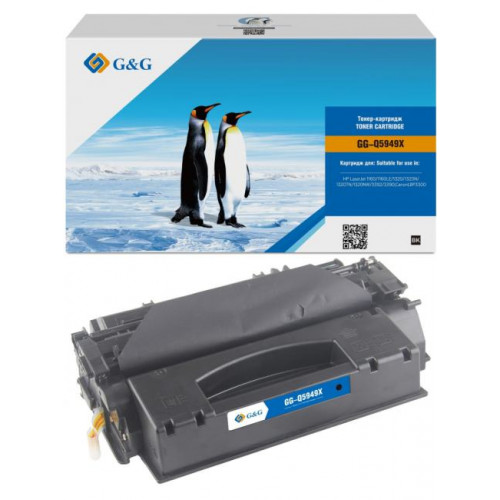 GG-Q5949X Картридж G&G, аналог HP Q5949X/<wbr>Q7553X/<wbr> Canon 108H/<wbr>708H/<wbr>715H/<wbr>508II/<wbr>515II/<wbr>308H/<wbr>315H 7k с чипом GG-Q5949X Картридж G&G, аналог HP Q5949X/<wbr>Q7553X/<wbr> Canon 108H/<wbr>708H/<wbr>715H/<wbr>508II/<wbr>515II/<wbr>308H/<wbr>315H 7k с чипом