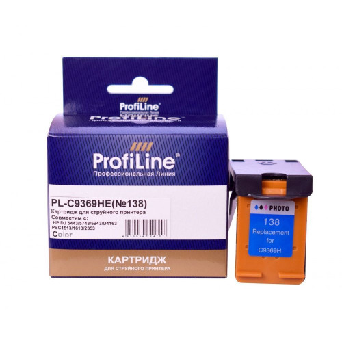 Струйный картридж PL-C9369HE (№138) Струйный картридж PL-C9369HE (№138)